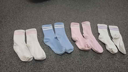 Photo of free 4 pairs of girls socks (M19 1fq) #1