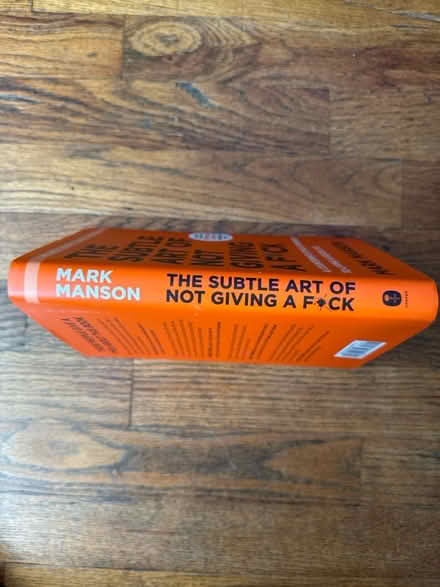 Photo of free The Subtle Art of Not Giving a F*ck (Clason Point Bronx NY) #3