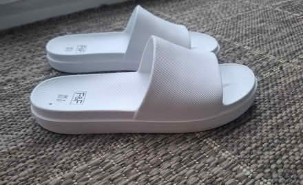 Photo of free White size 4 sliders, never worn (Boughton Monchelsea ME17) #2