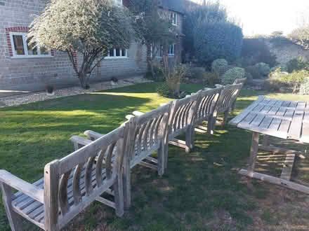 Photo of free Old Garden Furniture Set (West Street Selsey) #2