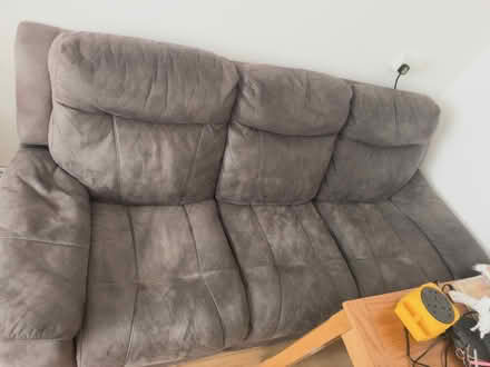 Photo of free Grey 3 seater sofa (Teddington TW11) #4