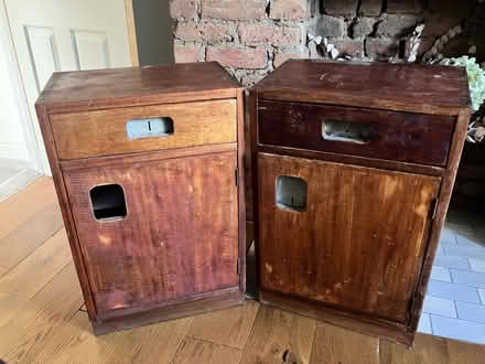 Photo of free Set of two bedside tables (Kirkton Road, N15) #1
