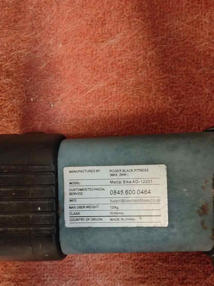 Photo of free Roger Black exercise bike (Temple G13) #4
