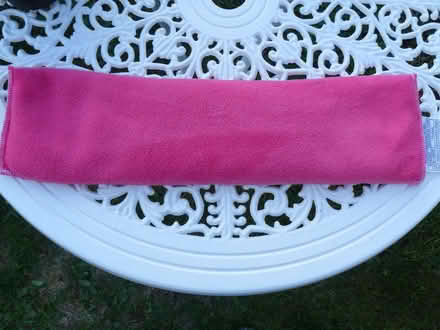 Photo of free Pink colour fleece microwaveable heat pack Oblong/tube shape (Kempsey WR5) #1