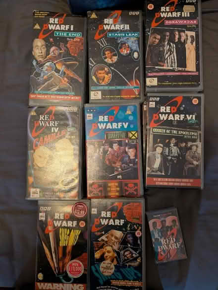 Photo of free VHS video tapes red dwarf (Boldmere B73) #1