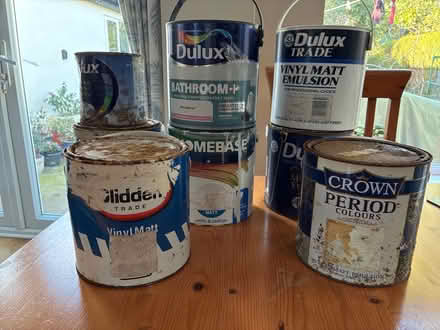 Photo of free Used paints (Harrogate HG2) #1