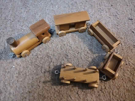 Photo of free Little wooden train (Donnington OX4) #1