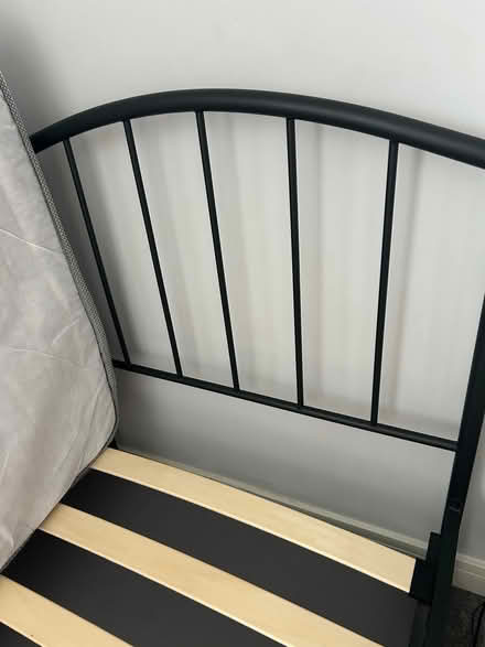 Photo of free Single metal bed frame & airflow mattress (Hulham EX8) #2