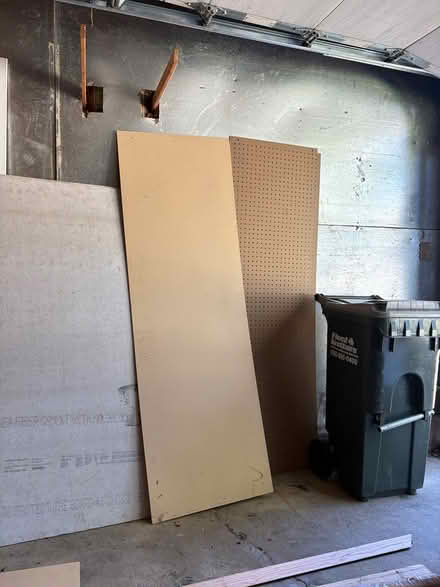 Photo of free 6' x 2' Peg Board and shelf board (Bolingbrook) #1