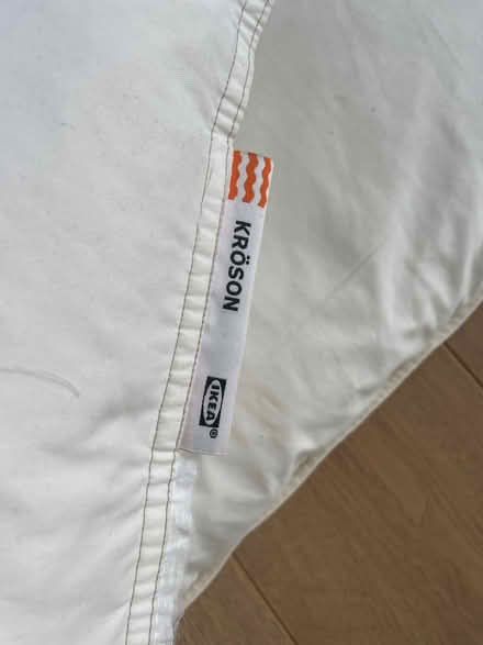 Photo of free 3 feather pillows in good condition (Brockley SE4) #3
