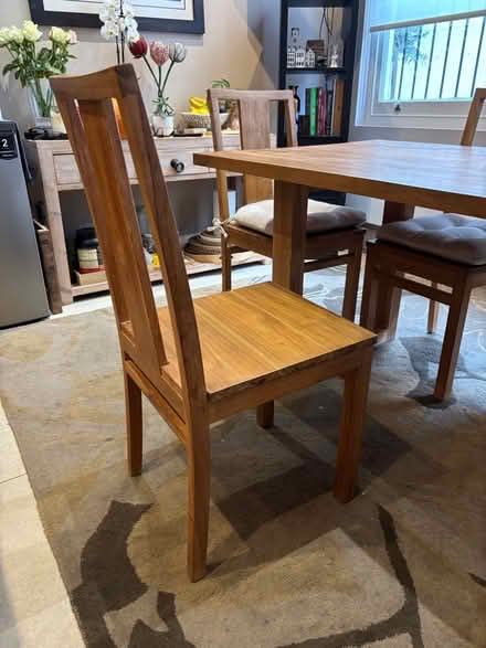 Photo of free Dining chairs x 6 (South Kensington SW7) #2