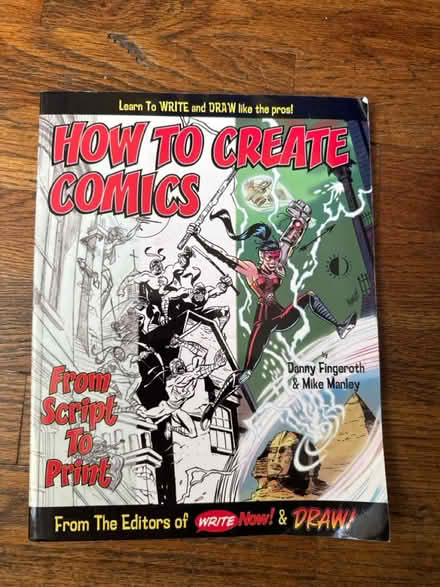 Photo of free Book- How To Create Comics (Clason Point Bronx NY) #1