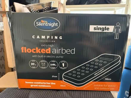 Photo of free Silentnight airbed (DA15 Sidcup) #2
