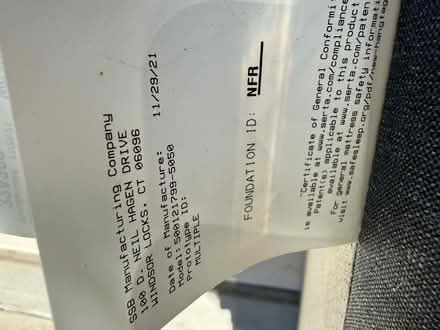 Photo of free Full size foundation (Little Silver) #4