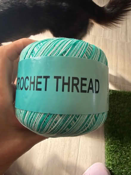 Photo of free 100% cotton crochet thread (44 Foxglove Crescent SP7) #2