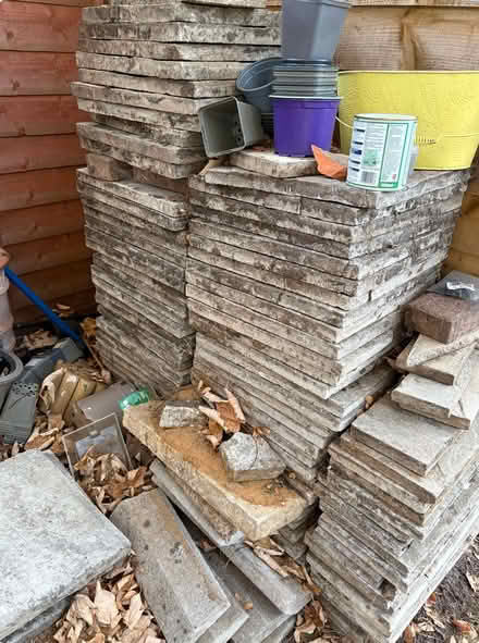 Photo of free Patio slabs (Catford SE6) #2