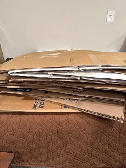 Photo of free Large moving boxes (West Roxbury) #1