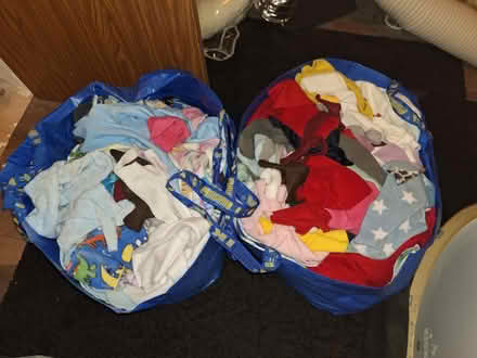 Photo of free 2 big Ikea bags of fleece offcuts (Chippenham SN14) #1