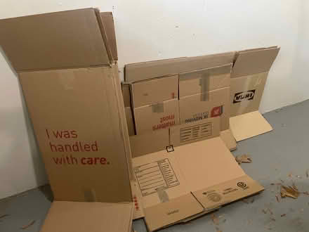 Photo of free Moving boxes - pick up today (Downtown Silver Spring) #1