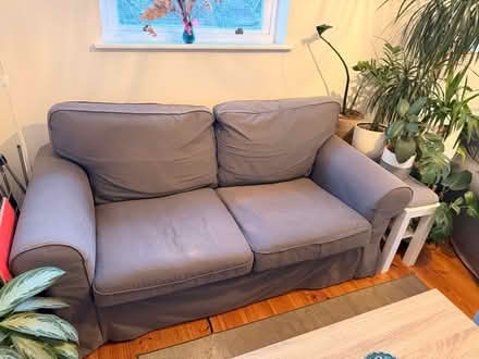 Photo of free Grey Sofa (Clapham SW11) #1