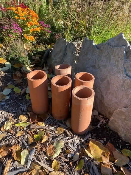 Photo of free Terracotta chimney pots x 10 (Orleans) #1