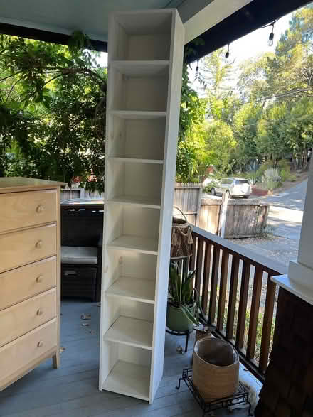 Photo of free 5-drawer Dresser and tall shelves (Fairfax) #3