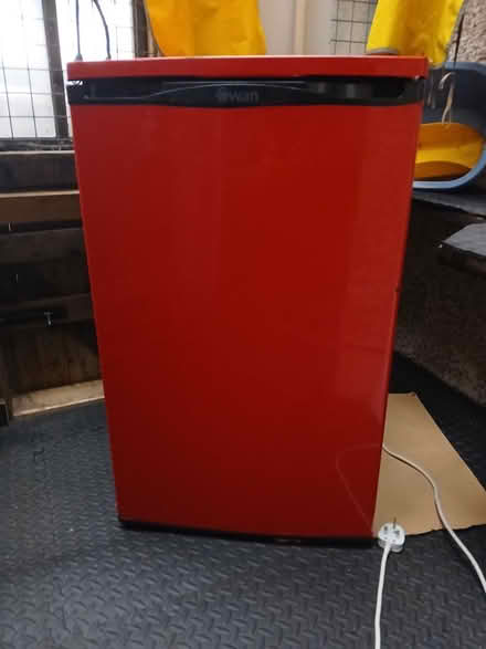 Photo of free Red under counter fridge (Bathgate EH48) #1