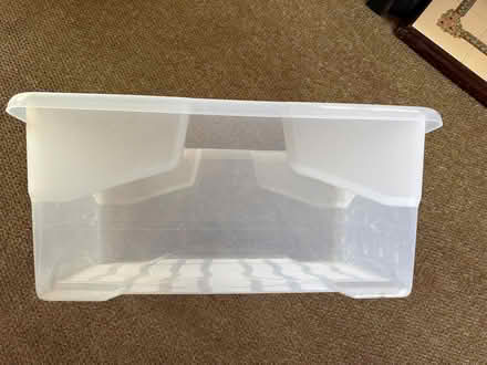 Photo of free Large plastic box no lid (Welling DA16) #1