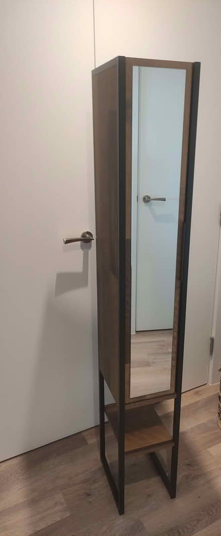 Photo of free Storage cabinet with shelves and mirror (Latimer Road W12) #1