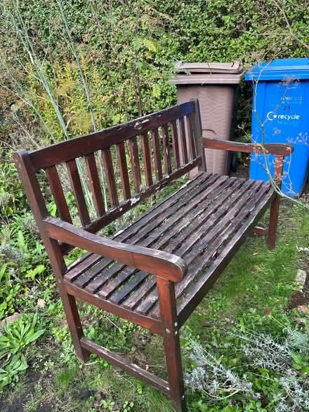 Photo of free garden bench (Sprowston NR7) #1