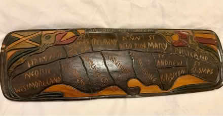 Photo of free Wood map of Jamaica (LE2 Oadby) #1