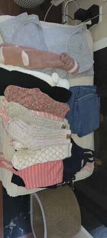 Photo of free womens socks, jeans,pj's,cami's #3
