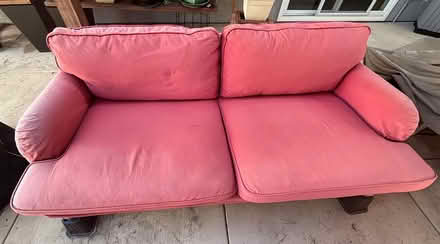 Photo of free Red IKEA couch (Aliso Viejo) #1