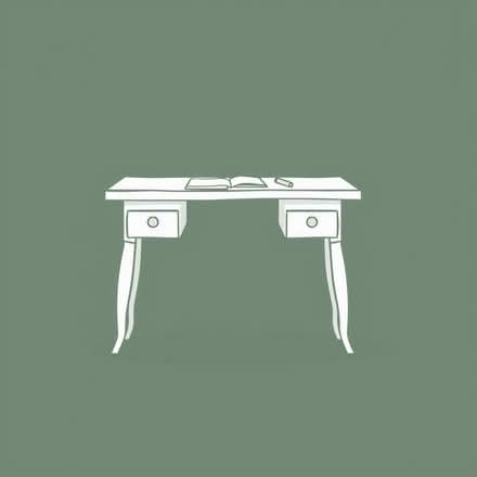 Photo of Big old writing desk (Renwick CA10) #1