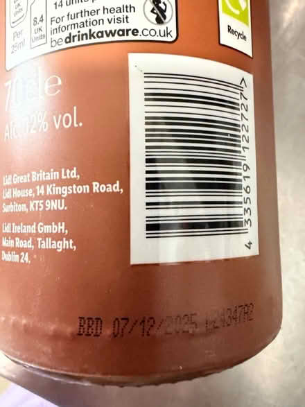 Photo of free Tiramisu liqueur (Whitton TW3) #2