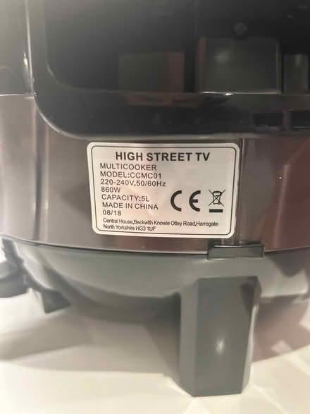 Photo of free Clever chef multi cooker (Woolton L25) #3