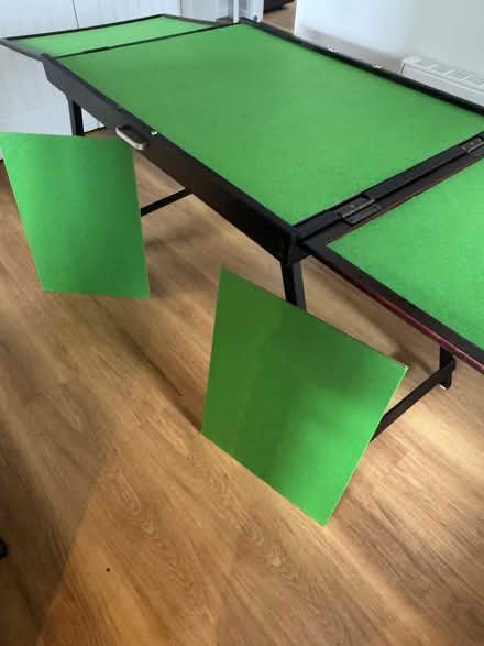 Photo of free jigsaw puzzle table made of wood (Rhiwlas LL57) #1