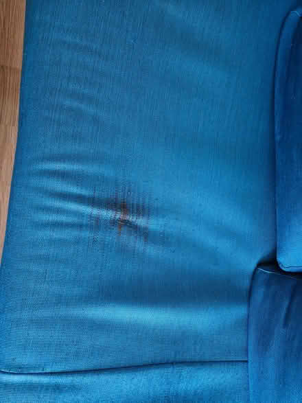 Photo of free Teal blue sofa (Fenlake MK42) #3