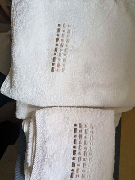 Photo of free Two bath and one hand towel. (Poplars SG2) #1