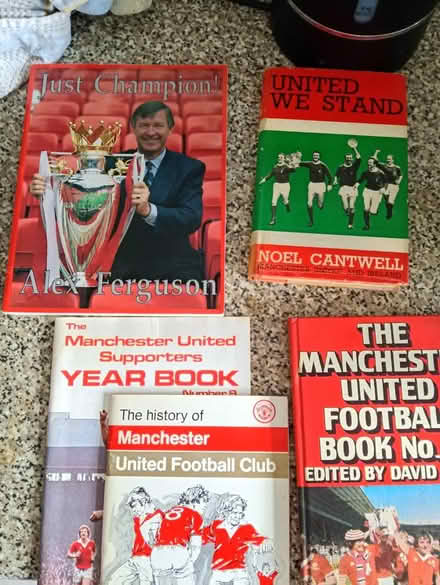 Photo of free Manchester United books (Westgate CT8) #1
