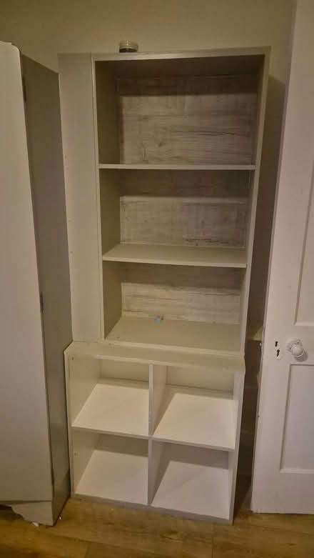 Photo of free Wooden shelving units (Bray Dargle Road) #1