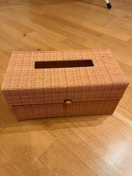 Photo of free Woven tissue box cover / holder (Harlem - 119th Street) #1