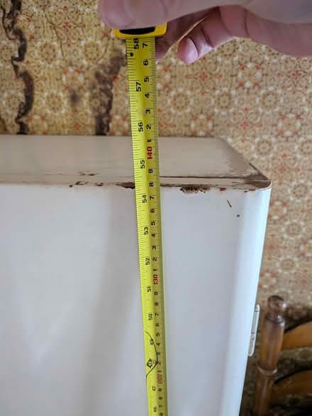 Photo of free White Metal cabinet (Ball Sq Somerville) #2