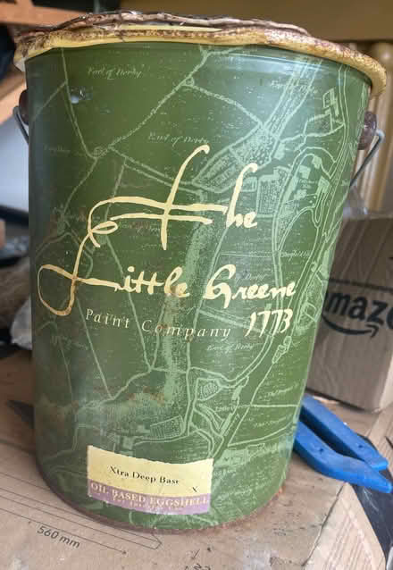 Photo of free Eggshell 5l oil based paint (Aldrington BN3) #1