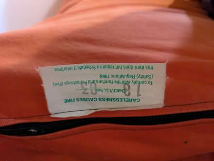 Photo of free Futon sofa bed (Brent Knoll TA9) #2