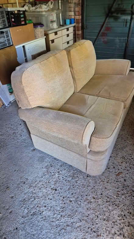 Photo of free M&S 2/3 Seater - Honey coloured (Monkwick CO2) #2