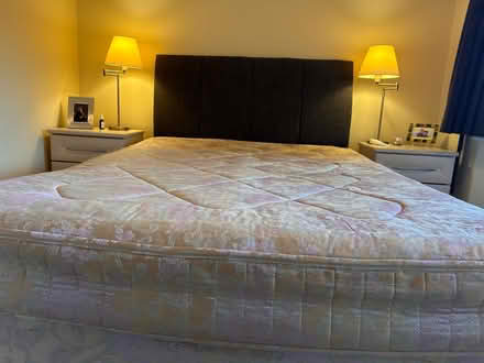 Photo of free Double bed with mattress and head board (Gatley SK8) #3