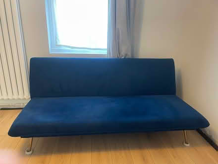 Photo of free Habitat Blue Sofa Bed Two Seater (Eltham SE9) #1