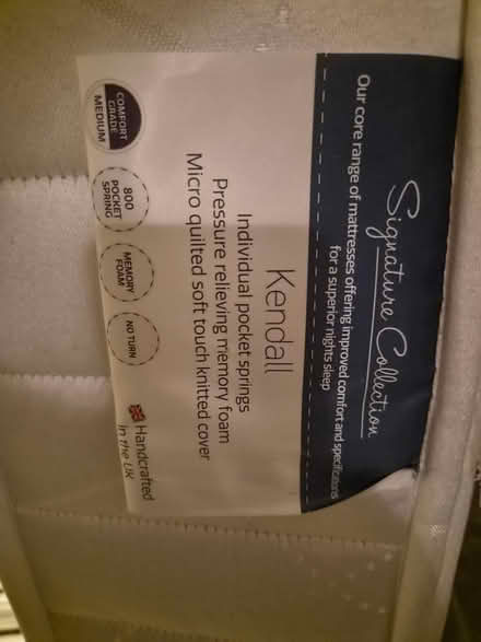 Photo of free Double mattress (Gillingham) #2