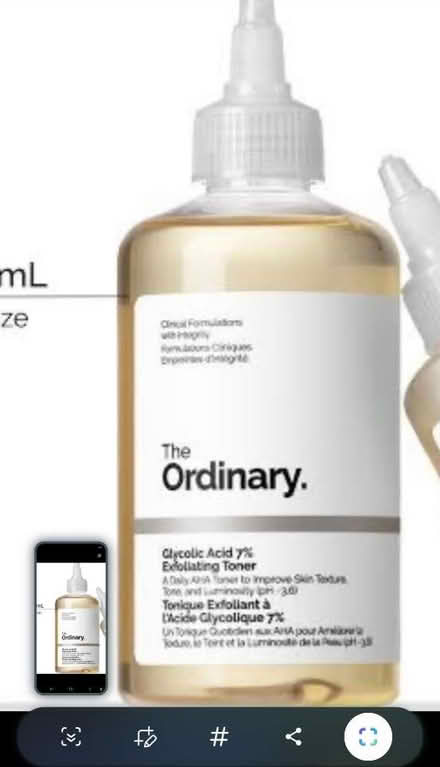 Photo of glycolic acid (Canning town E16) #1